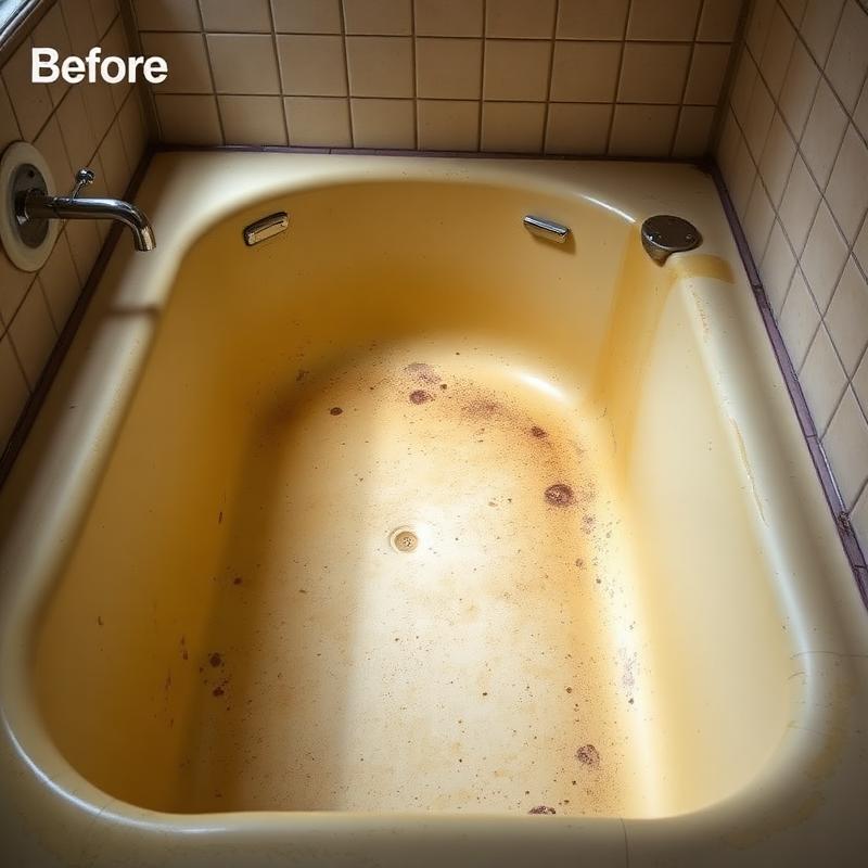 אמבטיה לפני ציפוי